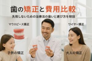 歯の矯正が分かる治療方法と費用比較｜大人と子供の失敗しない選び方とメリット・デメリット