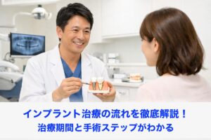 インプラント治療の流れを徹底解説｜治療期間と手術ステップがわかる
