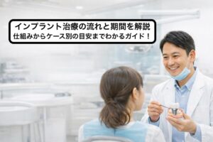 インプラント治療の流れと期間を解説｜仕組みからケース別の目安までわかるガイド！