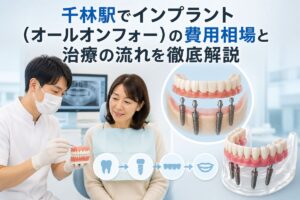千林駅でインプラント（オールオンフォー）の費用相場と治療の流れを徹底解説